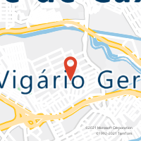Mapa com localização da Agência AGF ROMANINI