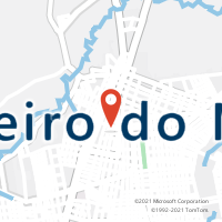 Mapa com localização da Agência AGF SAO PEDRO