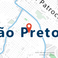 Mapa com localização da Agência AGF SHOPPING RIBEIRAO