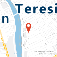 Mapa com localização da Agência AGF TERESINA SUL
