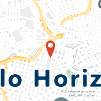Mapa com localização da Agência AGF TERM RODOV BELO HORIZONTE