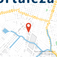 Mapa com localização da Agência AGF TREZE DE MAIO