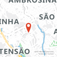 Mapa com localização da Agência AGF URSULA PAULINO