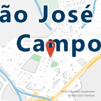 Mapa com localização da Agência AGF VILA ADYANA