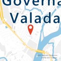 Mapa com localização da Agência AGF VILA BRETAS