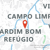 Mapa com localização da Agência AGF VILA PREL
